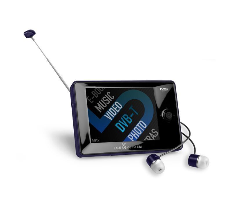 Foto Energy Sistem MP5 TDT Portátil E7008 8Gb Indigo Blue+Auriculares Energ