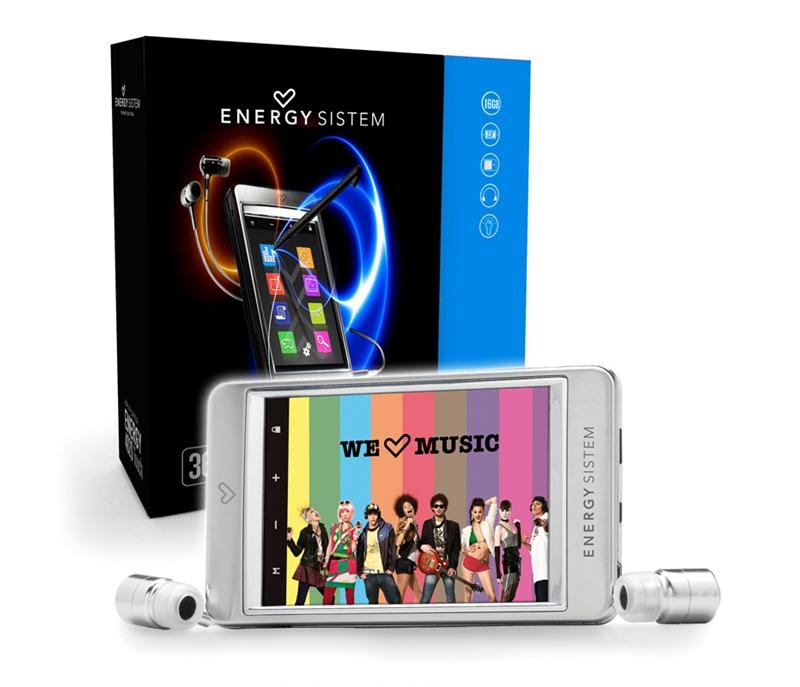 Foto Energy Sistem® MP4 Player E4040 Touch 16Gb+Cargador USB Energy Sistem