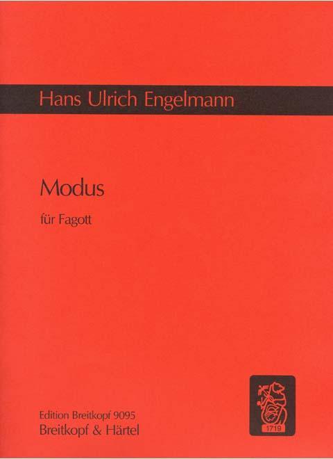 Foto engelmann, hans ulrich: modus for bassoon