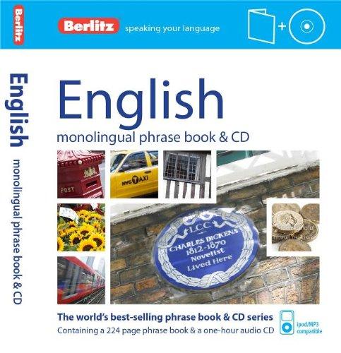 Foto English Berlitz Phrase Book And Dictionary