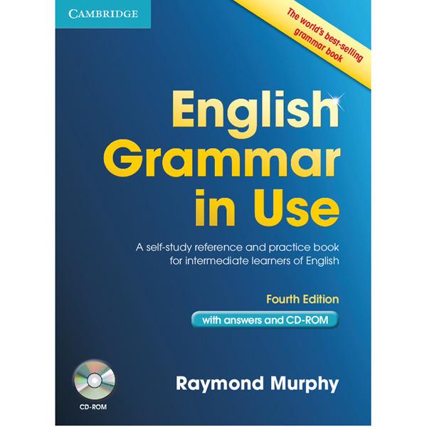 Foto English grammar in use book with aswers and cd-r