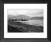 Foto Enmarca 51x41cm imprimir of Bloqueo-guardianes casas, tienda casa,...