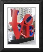 Foto Enmarca 51x41cm imprimir of El arte pop escultura de amor por...