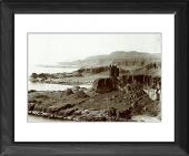 Foto Enmarca 51x41cm imprimir of Vista del Castillo de Gylen en la isla...