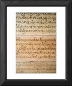 Foto Enmarcado 25x20cm imprimir of Escritura de Pali tabletas, Myanmar...