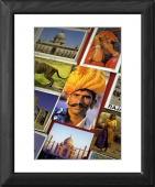 Foto Enmarcado 25x20cm imprimir of India, Rajasthan