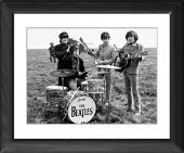 Foto Enmarcado 25x20cm imprimir of Los Beatles en el rodaje de...