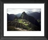 Foto Enmarcado 25x20cm imprimir of Sitio del Inca, Machu Picchu
