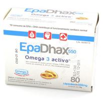 Foto Epadhax omega 3 activo 550 mg 80 caps