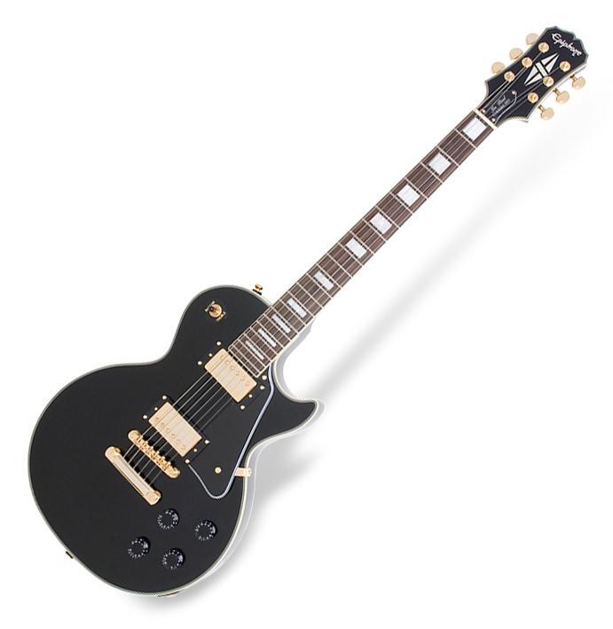 Foto Epiphone Les Paul Custom Pro Ebony Guitarra Eléctrica