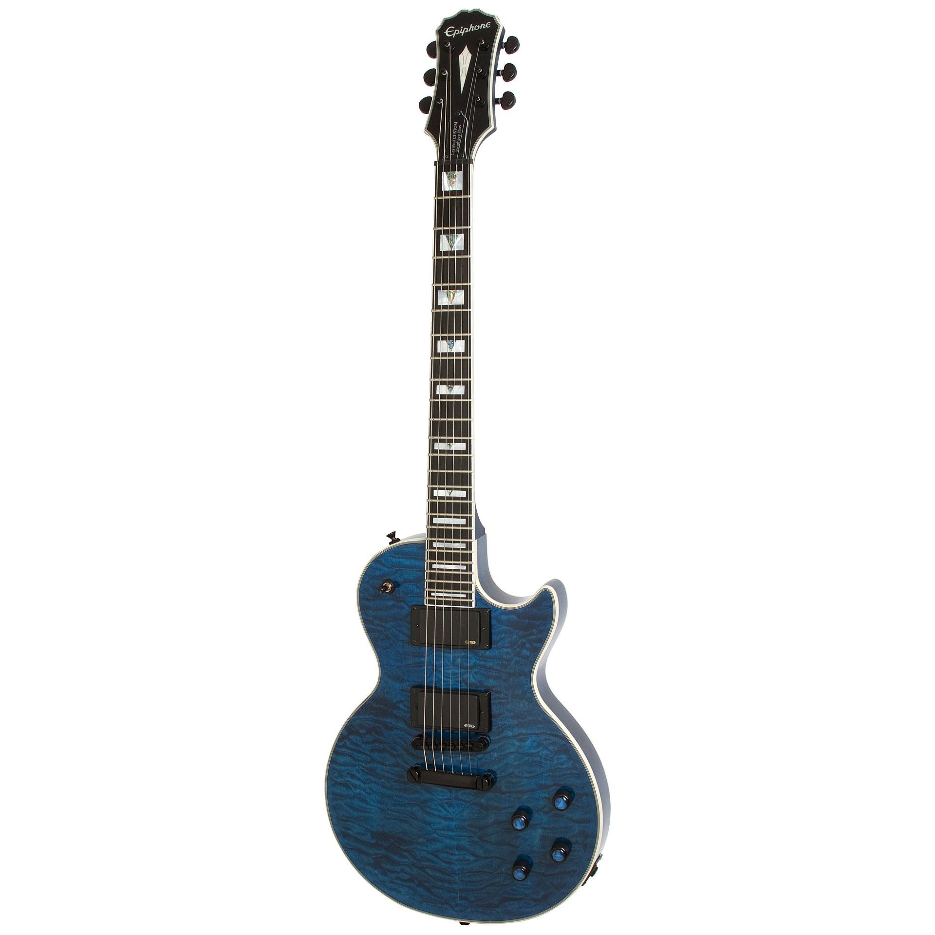 Foto Epiphone LP Custom LP Custom Plus EX MS, Guitarra eléctrica
