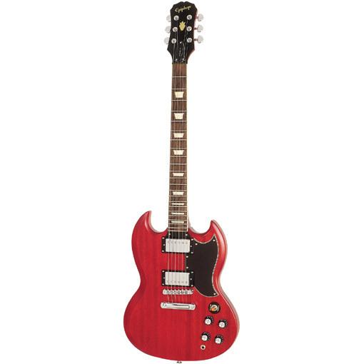 Foto EPIPHONE SG G-400 FADED WORN CHERRY