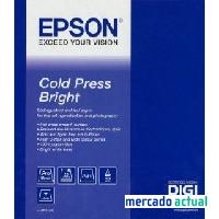 Foto epson fine art cold press bright papel de hilo de algodón suave de dob