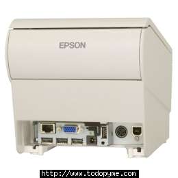 Foto Epson TM-T88V-i, Ethernet, ePOS, dark grey [receipt printer, direct th