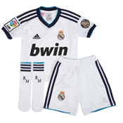 Foto Equipación Infantil Real Madrid 1ª 2012-13