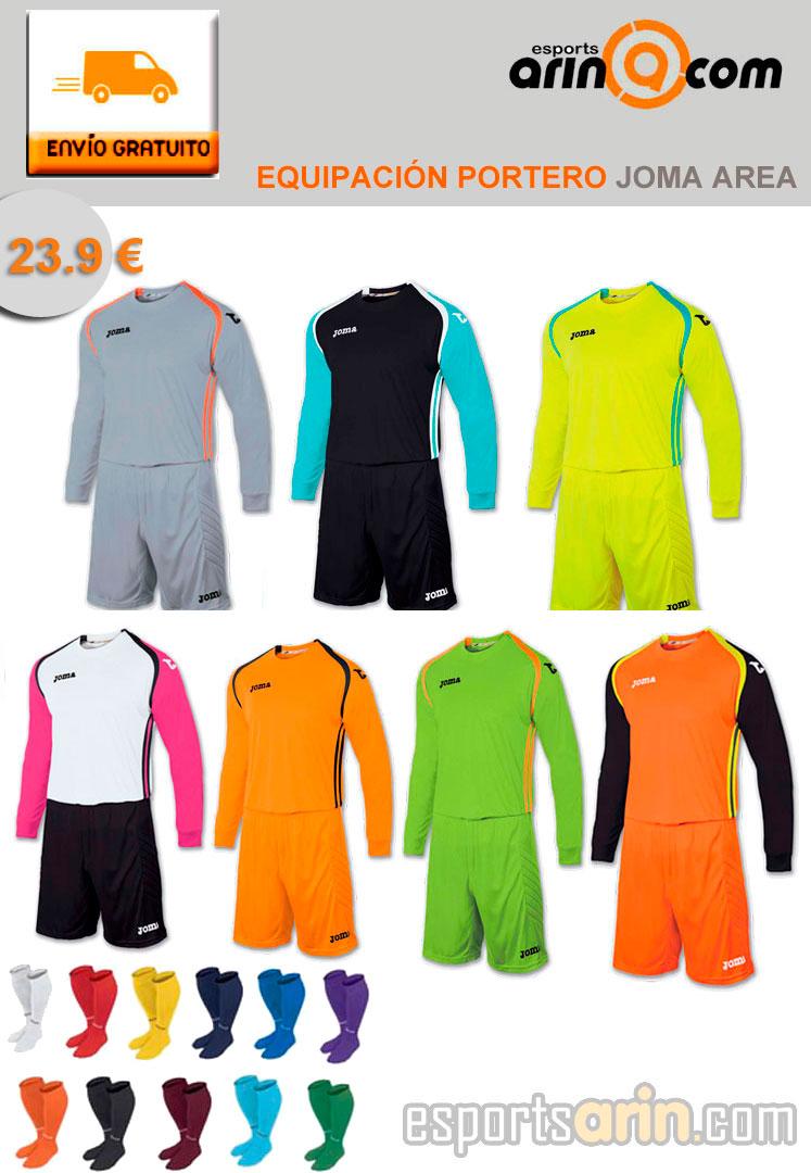Foto Equipación portero Joma Area III - Envio 24h
