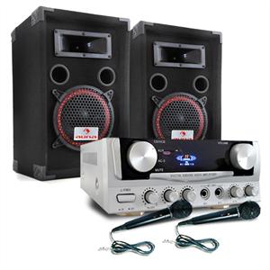Foto Equipo DJ EASY 1000w- altavoces PA+Amplificador