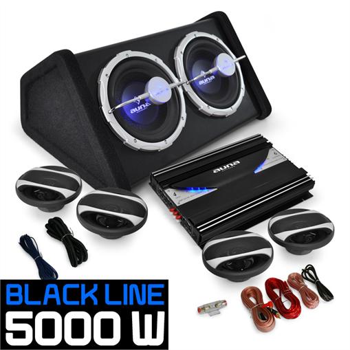 Foto Equipo sonido 4.1 coche Black Line 500 5000w