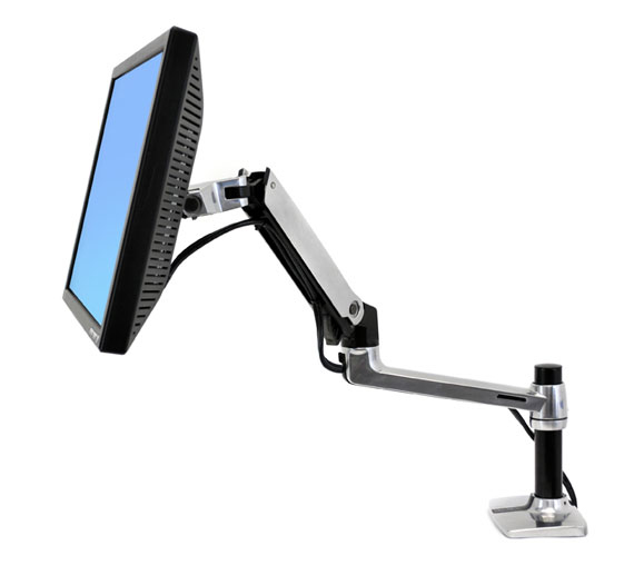 Foto Ergotron lx desk mount lcd arm lx series, 9.1 kg, 85 °, 360 °,