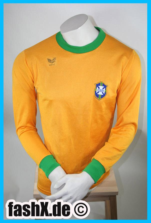 Foto Erima Adidas Brasilien camiseta jersey #10 Pele 1970 40anos