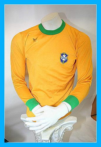Foto Erima Adidas Brasilien Trikot Jersey Größe M Brasilia 70 Vintage