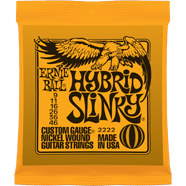 Foto Ernie Ball Hybrid Slinky Nickel Wound .009 - .046 Guitar Strings - Orange Pack