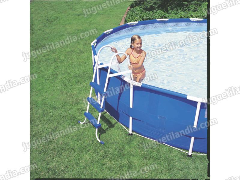 Foto Escalera 3 peldaños. intex 58910