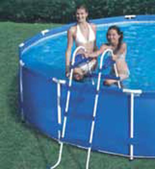 Foto Escalera portátil para piscinas Bestway