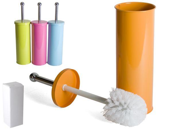 Foto Escobillero BaÑo Bright Acero Inoxidable 28cm