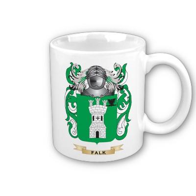Foto Escudo de armas de Falk Tazas