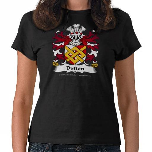 Foto Escudo de la familia de Dutton Camisetas