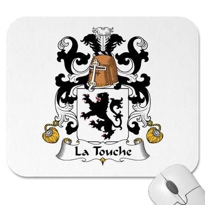 Foto Escudo de la familia de Touche del La Mousepads