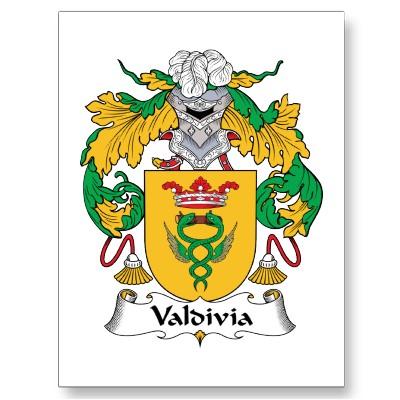 Foto Escudo de la familia de Valdivia Tarjetas Postales