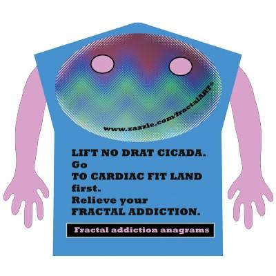 Foto escultura de los anagramas del apego del fractal # Escultura...