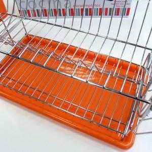 Foto Escurreplatos de dos pisos Naranja