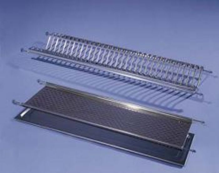 Foto ESCURREPLATOS INOX 450 MM.COMPLETO - JGO.