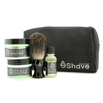 Foto EShave Set Iniciación Verbena Lime : Aceite Pre-Afeitado + Crema Afeit