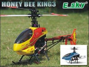 Foto Esky 000016 Honey Bee King 3 6CH 3D CCPM RC helicóptero RTF 2.4GH...