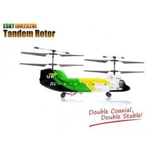 Foto Esky tandem rotor (green) 4ch dual coaxial rtf 2.4ghz
