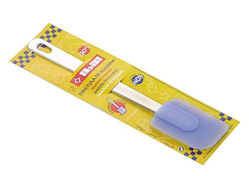 Foto Espátula de silicona mango inox 30cms ibili