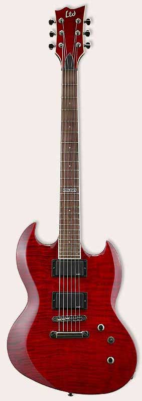 Foto Esp Ltd Viper200Fm Stbc Standard Guitarra. Outlet