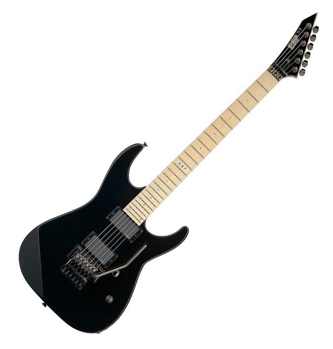 Foto Esp M-II Maple Emg Black Guitarra Electrica
