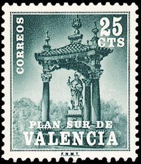 Foto España Plan Sur Valencia 1971 6  San Vicente Ferrer