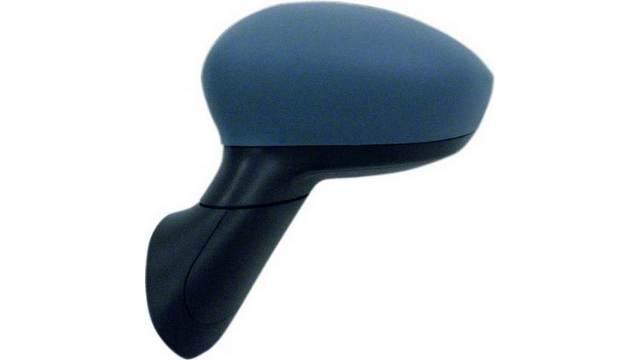 Foto Espejo retrovisor completo Fiat 500 (07=>) - lado derecho - eléctrico - térmico - con sonda de temperatura - imprimado