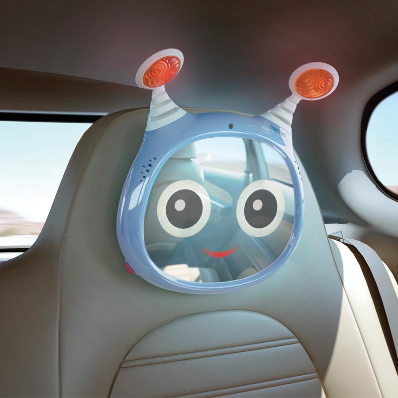 Foto Espejo Retrovisor Interactivo Benbat Baby Mirror Oly Azul