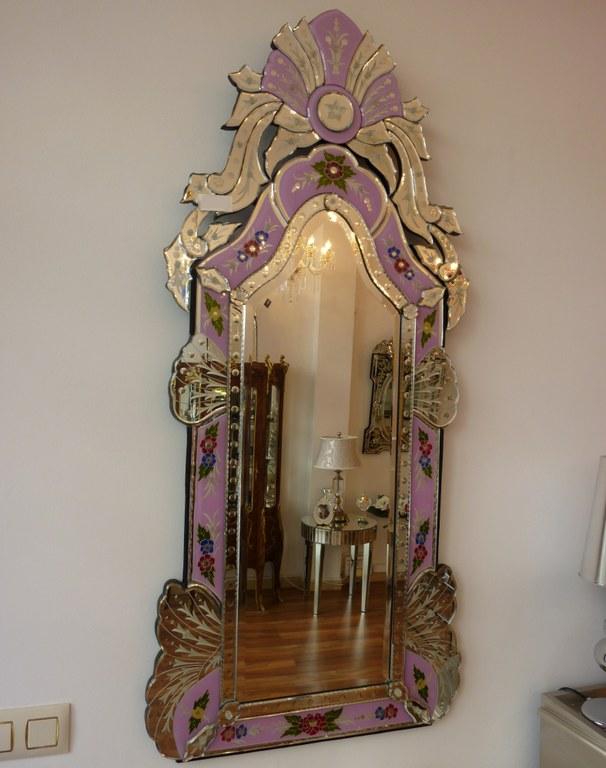 Foto Espejo veneciano nuove rosa