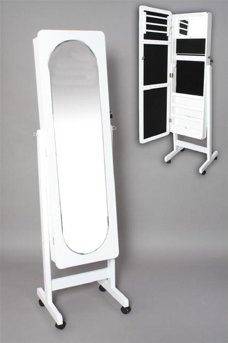 Foto Espejo vestidor joyero madera rectangula