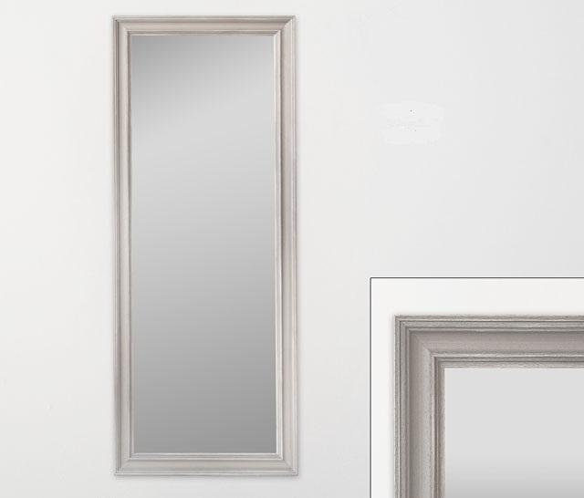 Foto Espejo vestidor patina gris