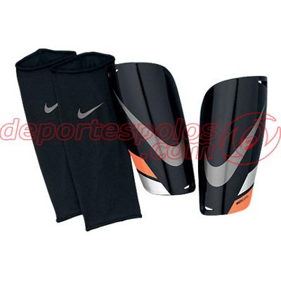 Foto espinillera/nike:mercurial lite l black/bright man