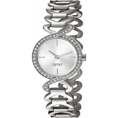 Foto Esprit Ladies Fontana Crystal Silver Watch Model Number:ES106282009